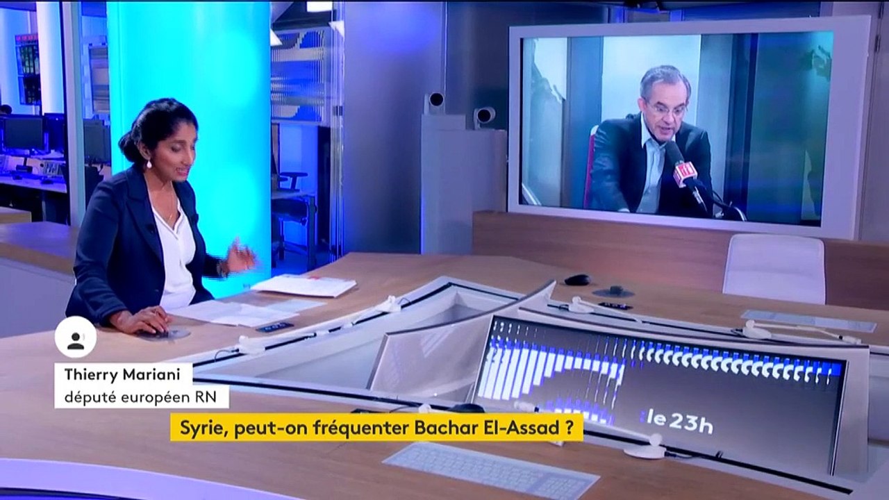 En Syrie, Thierry Mariani (RN) défend la stratégie militaire de Bachar El-Assad