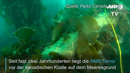 Wrack der HMS Terror sieht aus wie am ersten Tag