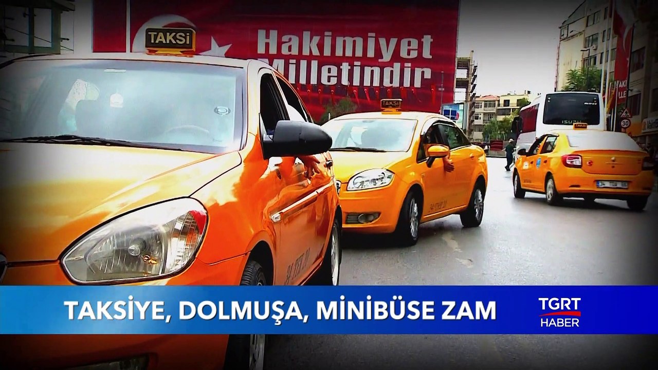 İstanbul’da Taksi, Dolmuş ve Minibüs Ücretlerine Zam Geldi