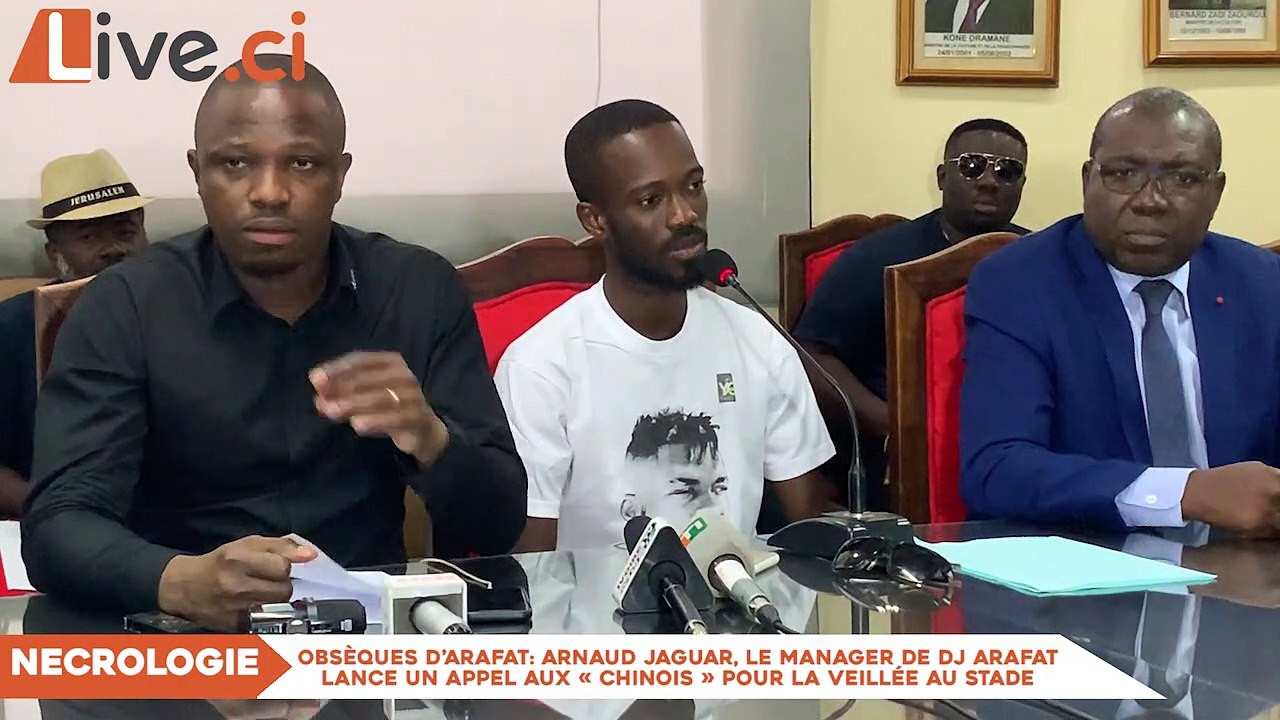 Obsèques d’Arafat- Arnaud Jaguar, le manager d...