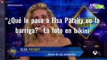 “¿Qué le pasa a Elsa Pataky en la barriga?” La foto en bikini