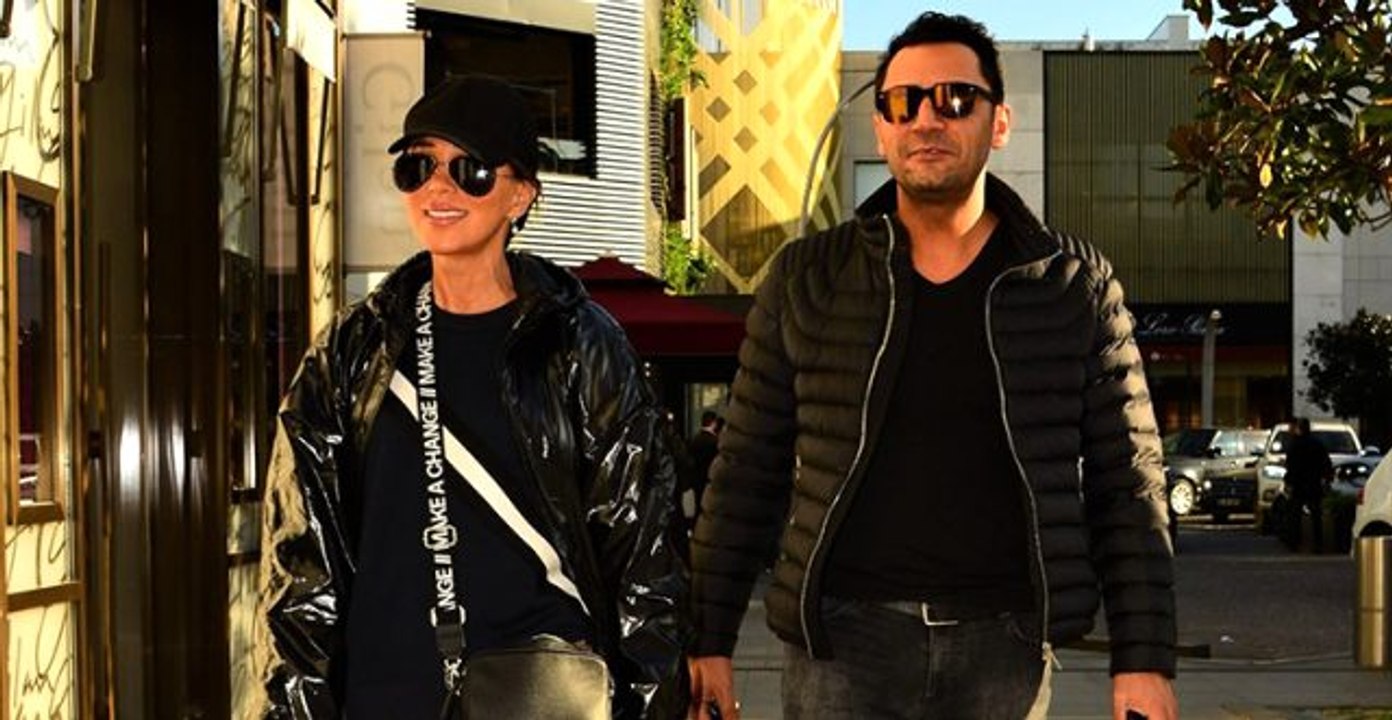 Boşanma kararı alan Seren Serengil ve Yaşar İpek�in kavga ederken