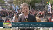 Argentina:movilización en reclamo de una ley de emergencia alimentaria