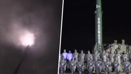 Pakistan carried out night training launch