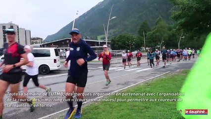 Dans les pas des coureurs de l’UTMB lors d’un échauffement matinal