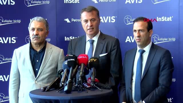Spor fikret orman, kulüpler birliği toplantısının ardından konuştu