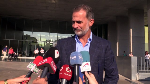 El rey Felipe da la última hora sobre el estado de salud del rey Juan Carlos tras visitarle en el hospital