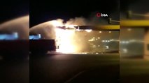 Diyarbakır'da OSB'nin ana giriş kapısı ateşe verilerek kundaklandı