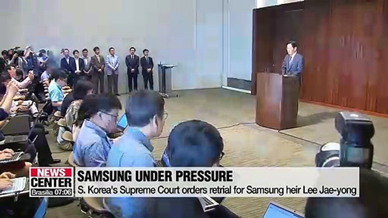 S. Korea Supreme Court orders retrial for Samsung heir