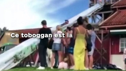 Ce toboggan est la chose la plus fun que vous verrez aujourd’hui !