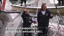Greta Thunberg sails into the US to demand climate change action