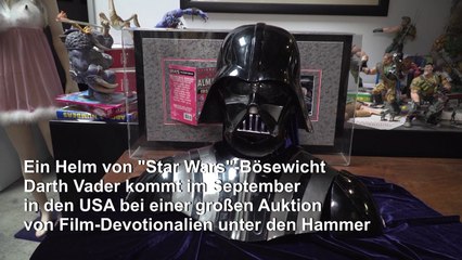 Darth Vaders Original-Helm unterm Hammer