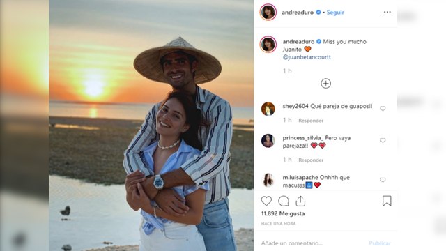 Andrea Duro confiesa que echa mucho de menos a Juan Betancourt