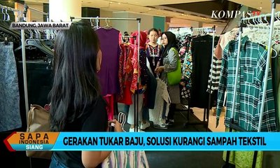 Gerakan Tukar Baju, Solusi Kurangi Sampah Tekstil