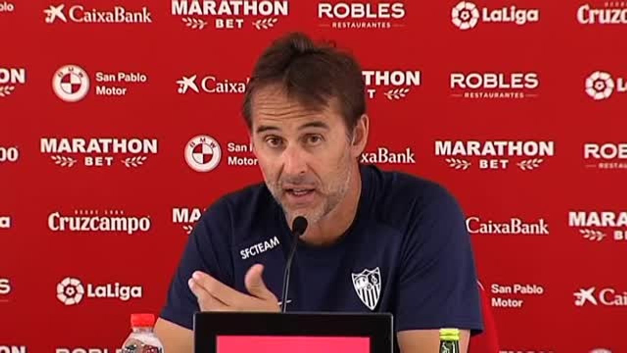 Lopetegui: "No tengo ningún vértigo, si la gente está ilusionada, mejor que mejor"