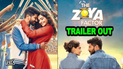 The Zoya Factor | Sonam Kapoor, Dulquer Salman's crackling chemistry  | TRAILER OUT