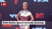 Bebe Rexha Ignores Shaming