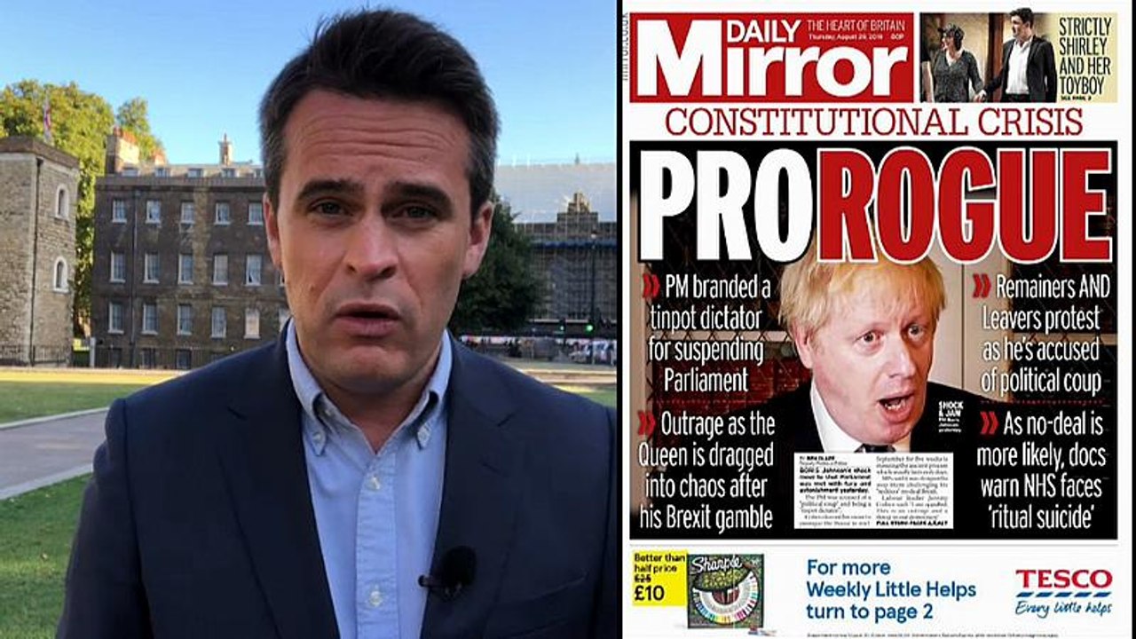 Britische Medien: 'Johnson riskiert alles'