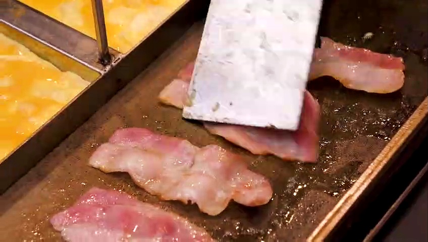 Bacon Bagel - Korean street food