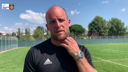 MATHIEU ACEBES - QUESTIONS DAVANT MATCH AIX USAP