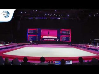 Jasmina HNILICOVA (CZE) - 2018 Artistic Gymnastics Europeans, junior qualification floor