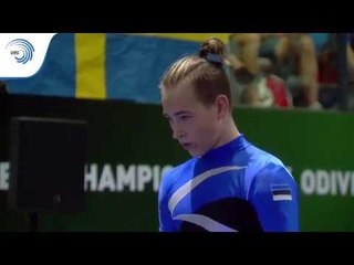 Estonia - 2018 TeamGym Europeans, junior men's team final