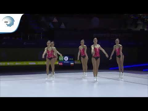 Bulgaria - 2019 Junior Aerobics Europeans, groups final