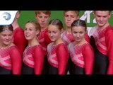Denmark - 2018 TeamGym European Champions, junior mixed team