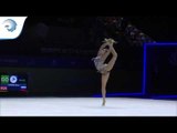 Dina AVERINA (RUS) - 2019 Rhythmic Gymnastics European silver medallist, clubs