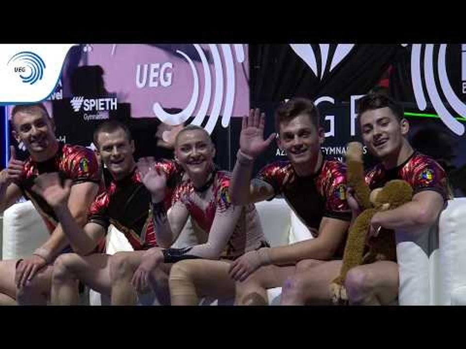 Romania - 2019 Aerobics European Champions, group final