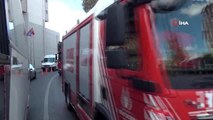 Beyoğlu'ndaki Almanya Konsolosluğunun çatısında yangın paniği