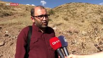 Erzurum'da eski Türklere ait mezar taşları bulundu