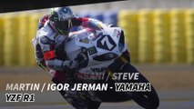 Die Gewinner des 24-Stunden-Motorradrennen von Le Mans