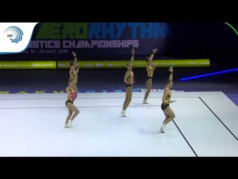 Germany - 2019 Junior Aerobics Europeans, groups final