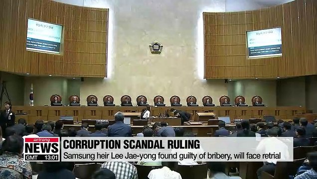 Supreme Court finds Samsung's Lee Jae-yong guilty of bribery