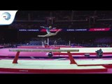 Anastasiya BACHYNSKA (UKR) - 2018 Artistic Gymnastics Europeans, junior qualification beam