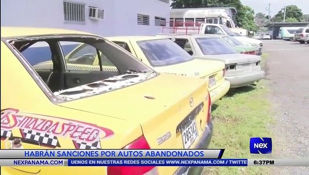 Habrán sanciones por autos abandonados - Nex Noticias