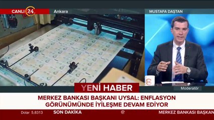 "Enflasyon görünümünde iyileşme devam ediyor"