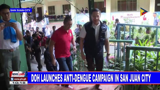 DOH launches anti-dengue campaign in San Juan City
