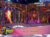 Mirchi Music Awards 2012 – Shreya Ghoshal: Teri Meri – Bodyguard | Shreya Ghoshal feat Bappi Lahiri: Ooh La La – The Dirty Picture / Shreya Ghoshal: Ye Ishq Hai – Jab We Met | FROM: 