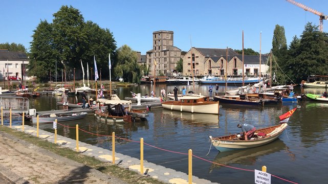 Rendez-vous de l’Erdre : les premiers bateaux débarquent dans le port