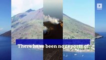 Active Volcano Erupts On Small Italian Island
