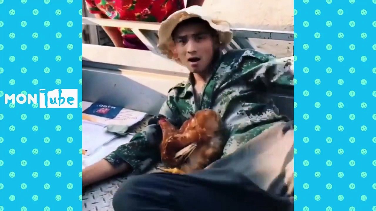 XEM CẤM CƯỜI - Best Chinese Funny Clips - Thánh Troll Tàu Khựa 2019 (Phần 121)