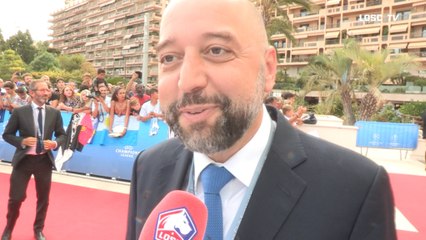 Gérard Lopez sur le tapis rouge avant le tirage