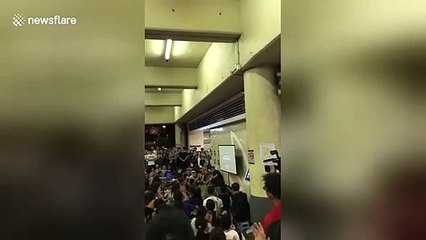 Hong Kong protest sympathisers attend Ukrainian revolution movie event