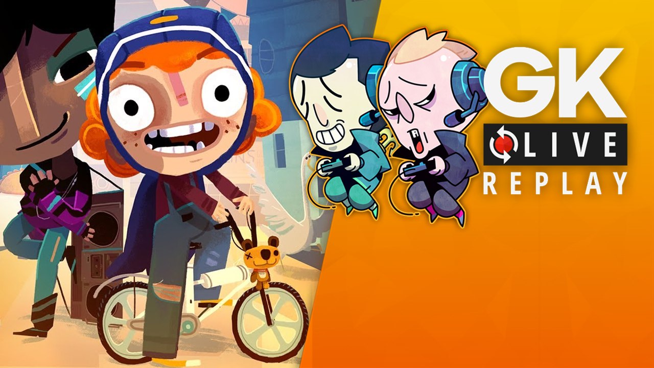 À bicyclette avec Gautoz et Pipo qui retombent en enfance sur Knights And Bikes