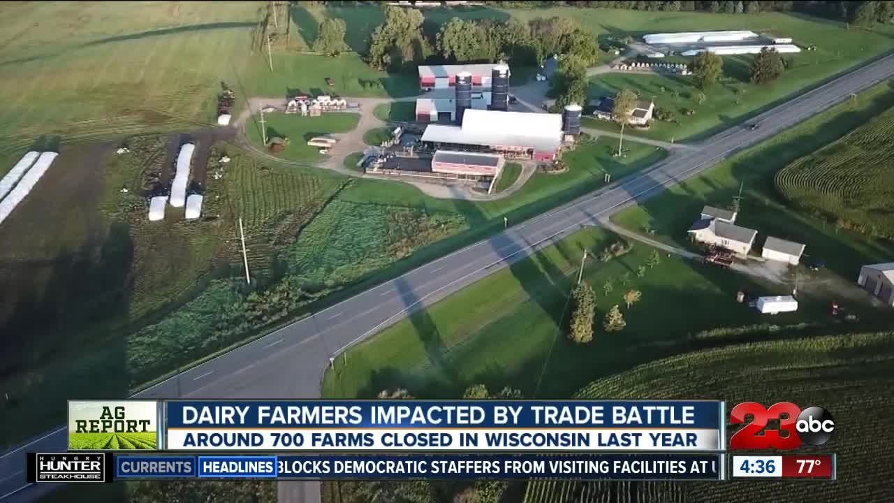 Ag Report: Trade war affecting dairy farmers, F...