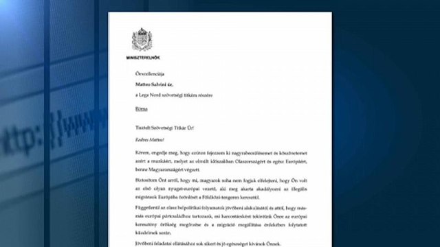 Orbán Viktor harcostársának nevezte Matteo Salvinit