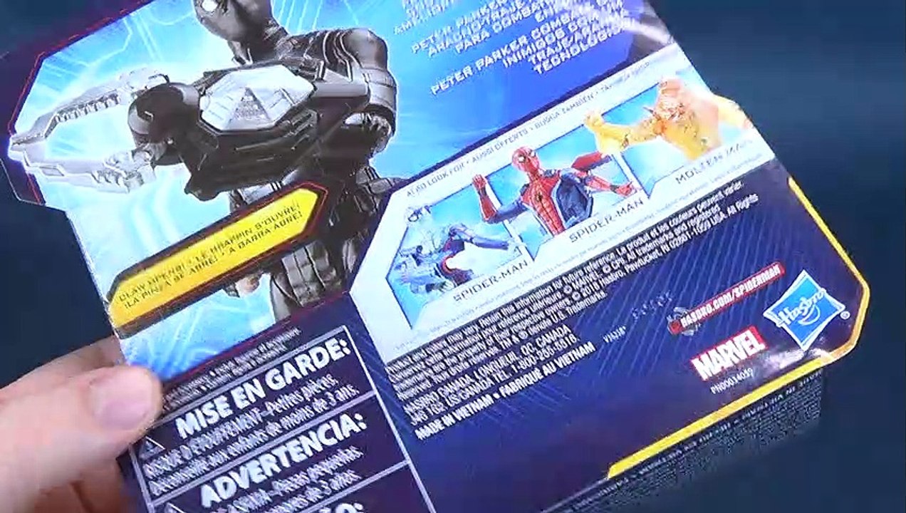 Hasbro Spider-Man Far from Home Stealth Suit Spider-Man Figure Review