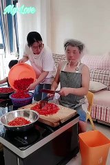 My husband is a clumsy person but he loves his family very much